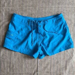 🔥 RAYA SUN Blue Drawstring Board Shorts / Swim Shorts - Size Small